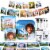 Bob Ross Classic Birthday Party Supplies Pack | 66 Pieces | Serves 8 Guests Perspective: front