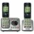 DECT 6.0 Corded Cordless Expandable Phone Combo with Caller ID, Call Waiting, and Answering Perspective: front