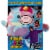 Huggle Pets Unicorn Animal Hoodie - Purple Perspective: front