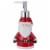 VCNY Holiday Santa Ceramic Lotion Pump Perspective: front