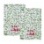 VCNY Home Merry & Bright Hand Towels Perspective: front