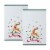 VCNY Home Be Merry Reindeer Hand Towels Perspective: front