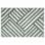 Geometric Lines Tufted Bath Rug Perspective: front