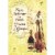 Designer Greetings Violin, Music Stand, Champagne, Rose Anniversary Card for Grandparents Perspective: front