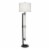 Pacific Coast Lighting Alden 64.12  Long Handle Metal Floor Lamp in Black Perspective: front