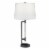 Pacific Coast Lighting Alden 30  Long Handle Metal Table Lamp in Black Perspective: front