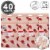 Pick Up & Go 80 Sheets Refreshing Cherry Facial Sheet Mask Perspective: front