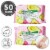 Pick Up & Go 2 Sheets Smoothing Avocado Cleansing Wipes (25 Count / Pack) Perspective: front