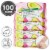 Pick Up & Go 4 Sheets Smoothing Avocado Cleansing Wipes (25 Count / Pack) Perspective: front