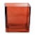 CBK Fall Blooming Cube Square Glass Vase - Assorted Perspective: front