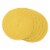 DII Yellow Round Polypropylene Woven Placemat (Set of 6) Perspective: front