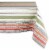 DII Warm Stripe Tablecloth Perspective: front