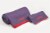 DII Yoga Towel Purple (Set of 2) Perspective: front