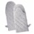 Design Imports CAMZ37722 Gray Solid Chambray Oven Mitt - Set of 2 Perspective: front