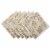 DII Metallic Holly Leaves Napkin (Set of 6) Perspective: front