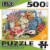 Jigsaw Puzzle 500 Pieces 24 X18 -Fresh Bunch Perspective: front