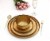 Set of 12 Dinnerware Set Shaded Gold Perspective: front