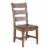 Sunny Designs Doe Valley 18  Transitional Wood Ladderback Chair in Taupe Brown Perspective: front
