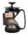 Primula Tempo Coffee Press - Black Perspective: front