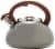 Primula Avalon Whistling Gunmetal Kettle with Wood Handle Perspective: front