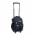 Everest Deluxe Large Wheeled Backpack - Navy Perspective: front