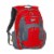 Everest Deluxe Traveler's Laptop Backpack - Red/Gray Perspective: front