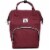 Everest Mini Backpack Handbag - Burgundy Perspective: front