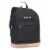 Everest Suede Bottom Backpack - Black Perspective: front