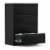AOBABO 4 Drawer Lateral File Cabinet w/ Lock for Letter/Legal Size Paper, Black Perspective: front