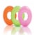 Intex Transparent Inflatable Swimming Pool Tube Raft, Colors May Vary (3-Pack) Perspective: front