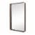ANDY STAR 24 x 36 Inch Rectangular Recessed Contemporary Vanity Mirror, Bronze Perspective: front