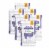 Simpleaf Flushable Wet Wipes Soothing Aloe Vera Formula with Lavender Scent (25Count) 6 PK Perspective: front