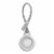 Belkin Protective Cover for AirTag with Strap - White Perspective: front