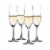 Spiegelau Wine Lovers 6.7 oz Champagne flute (set of 4) Perspective: front