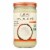Nutiva Organic Coconut Oil - Refined - Case of 6 - 23 Fl oz. Perspective: front