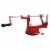 3-in-1 Stainless Steel Hand-cranking Apple Peeler Slicer Peeler Red--YS Perspective: front