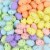 DIY Craft 20pcs Foam Easter Eggs - 3x4cm/1.2x1.6 Inch Painted Pigeon Bird Eggs - Happy Easter Perspective: front