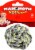 Mammoth Mini Blue Green Flossy Chew Toy Perspective: front