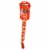 Mammoth® Pet Products Snakebiter Shorty Dog Toy - Multicolor Perspective: front