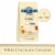 Ghirardelli® White Chocolate Squares with Caramel Filling Holiday Candy Bag Perspective: front