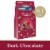 Ghirardelli® Dark Chocolate Duet Hearts Valentine Candy Perspective: front