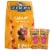 Ghirardelli® Milk Chocolate Caramel Duet Hearts Valentine's Candy Bag Perspective: front