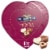 Ghirardelli® Signature Collection Chocolates Valentine Candy Heart Perspective: front