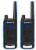 Motorola Solutions Talkabout T800 Two-Way Radios - Black/Blue Perspective: front