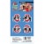 Fan-A-Peel® OSU Game Face Temporary Tattoos Perspective: front