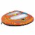 Connelly Double Trouble 2 Rider Inflatable Boat Towable Water Inner Tube, Orange Perspective: front