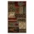 Ellison Rustic Lodge Red/Green Accent Rug 26x45 Perspective: front
