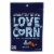 Love Corn Premium Crunchy Corn Snack - Case of 12 - 4 oz. Perspective: front
