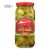 Mezzetta Garlic and Dill Golden Greek Pepperoncini - Case of 6 - 16 oz. Perspective: front