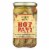 Yee-Haw Pickle Dills Pickle - Hot Damn - Case of 6 - 24 oz. Perspective: front